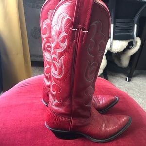 Nocona vintage leather cowgirl boots